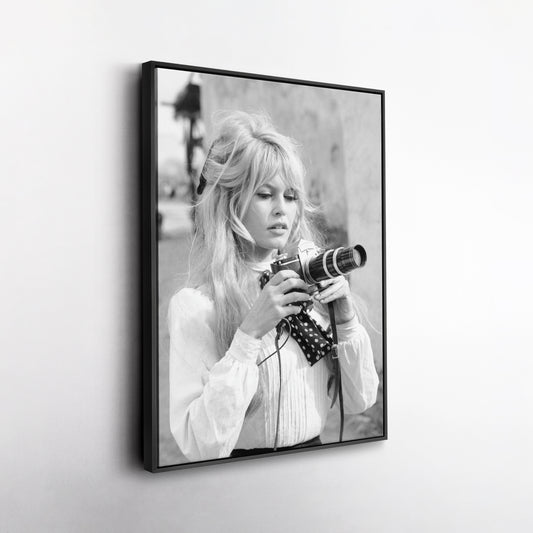Brigitte Bardot Canvas – Viva Maria Film Scene Wall Art Decor