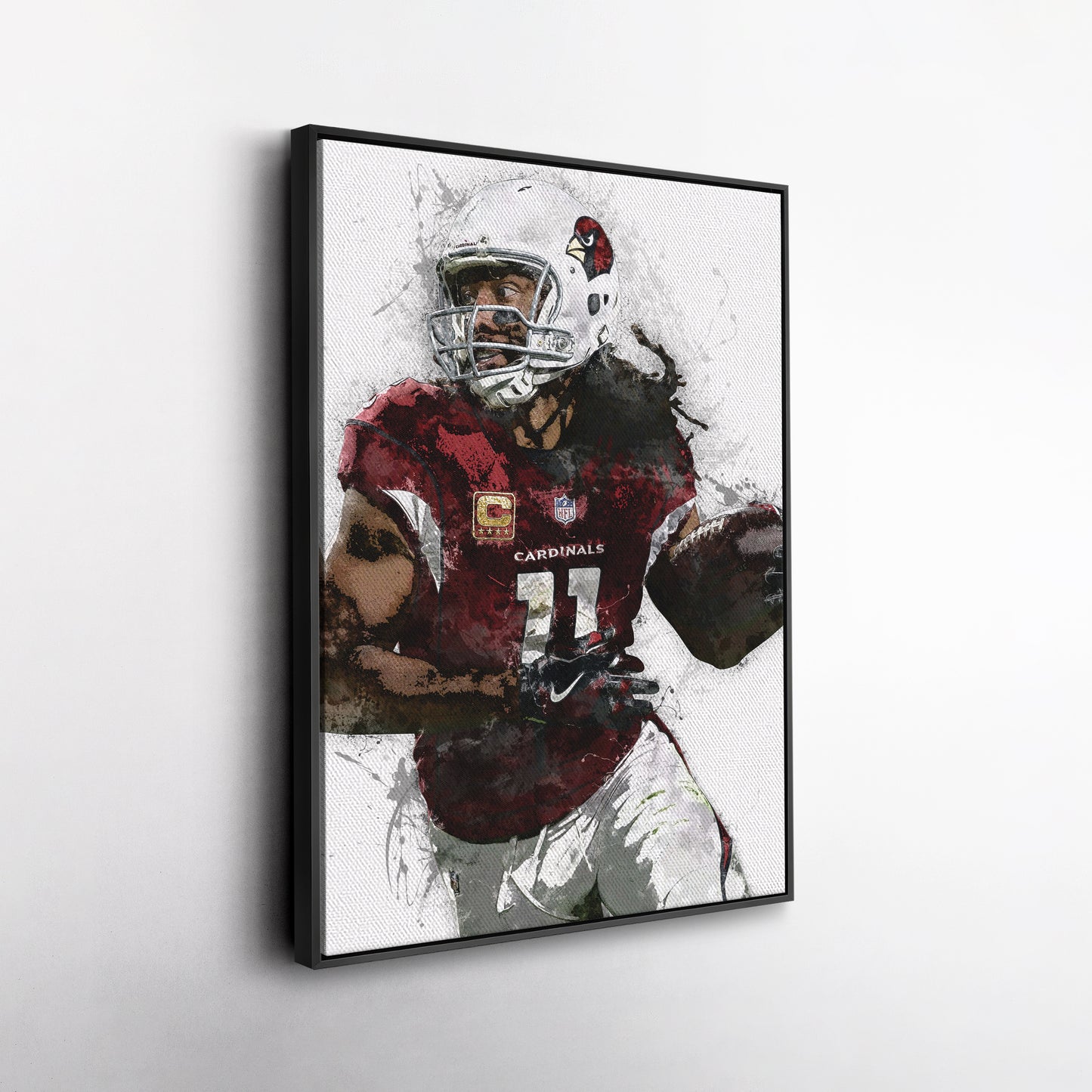 Larry Fitzgerald Canvas Art – Arizona Cardinals Wall Decor
