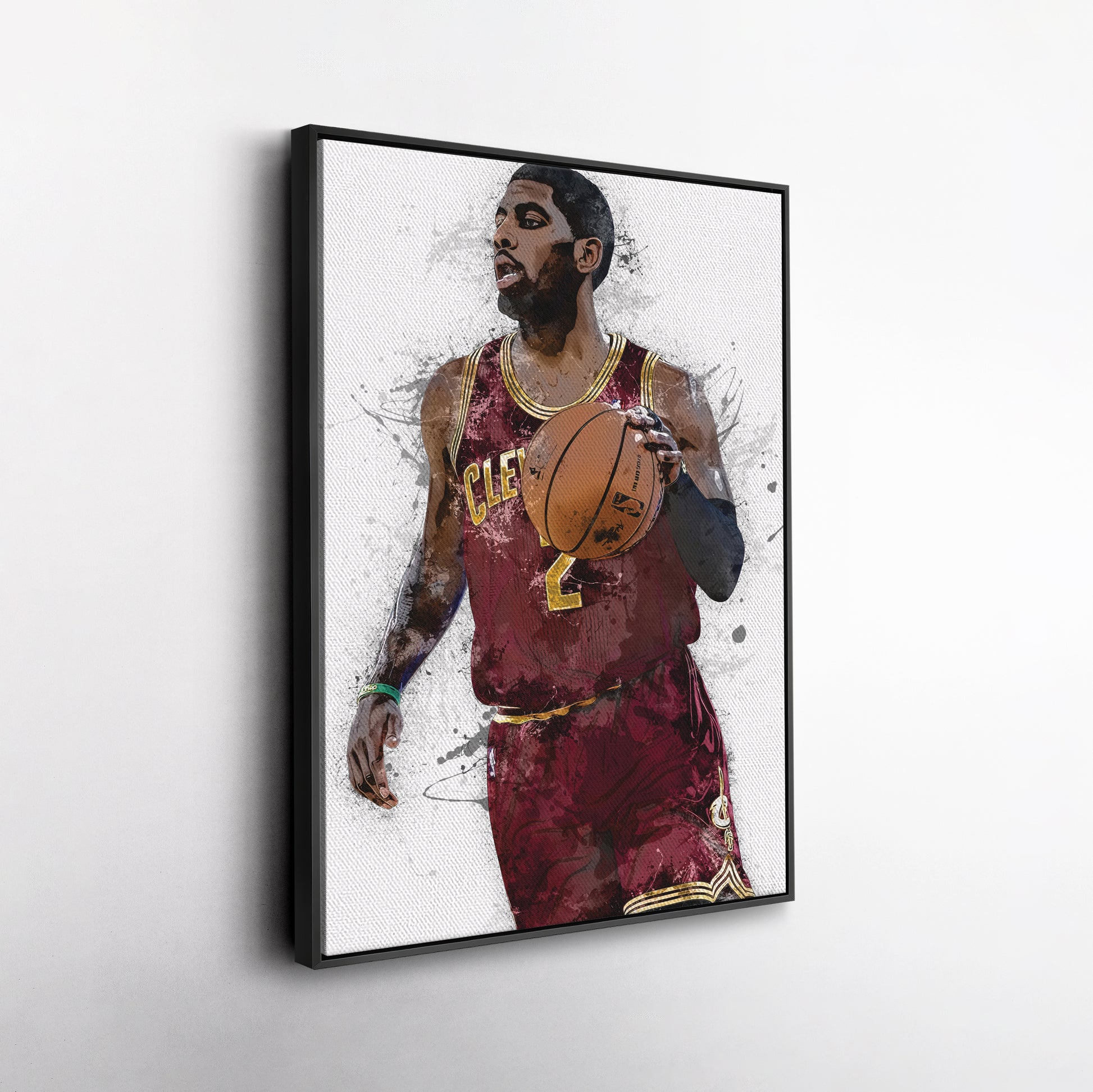 Kyrie Irving Canvas Art – Cleveland Cavaliers Wall Decor