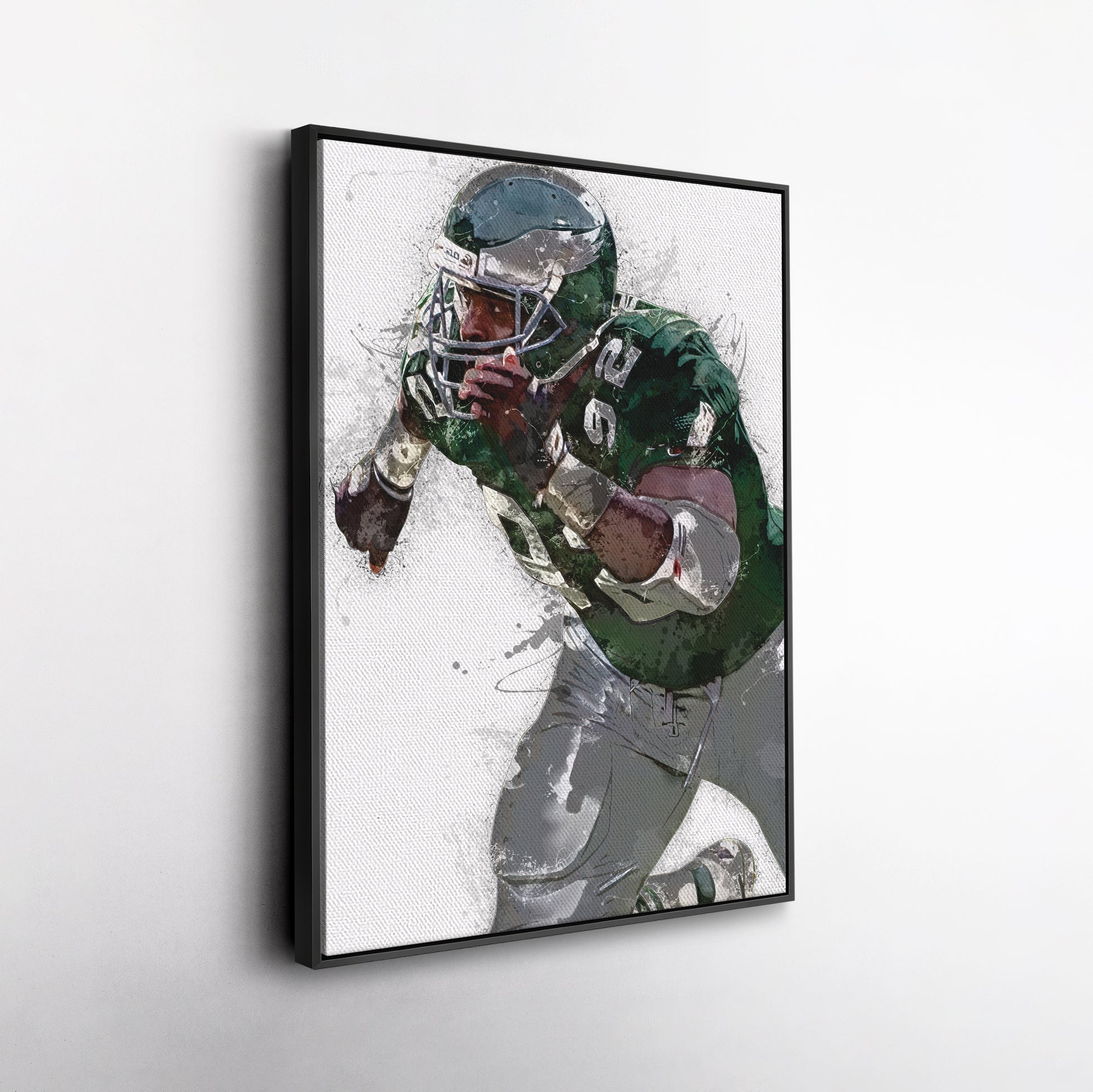 Reggie White Canvas Art – Philadelphia Eagles Wall Decor