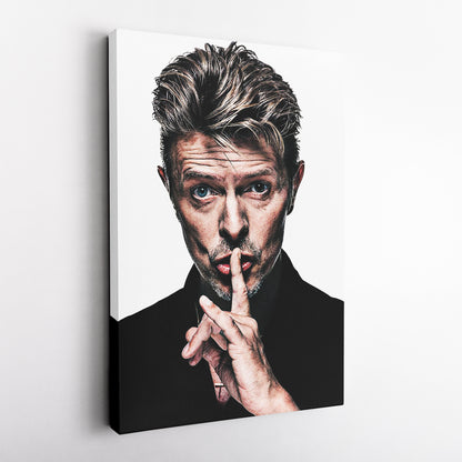 David Bowie Canvas – Rock Star Wall Art for Home Decor