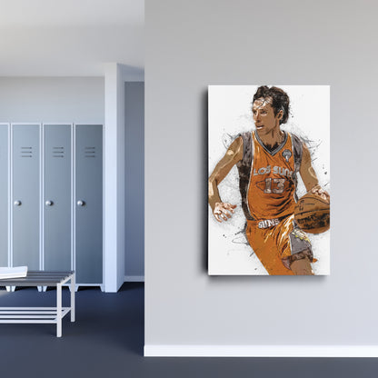 Steve Nash Canvas Art – Phoenix Suns Wall Decor