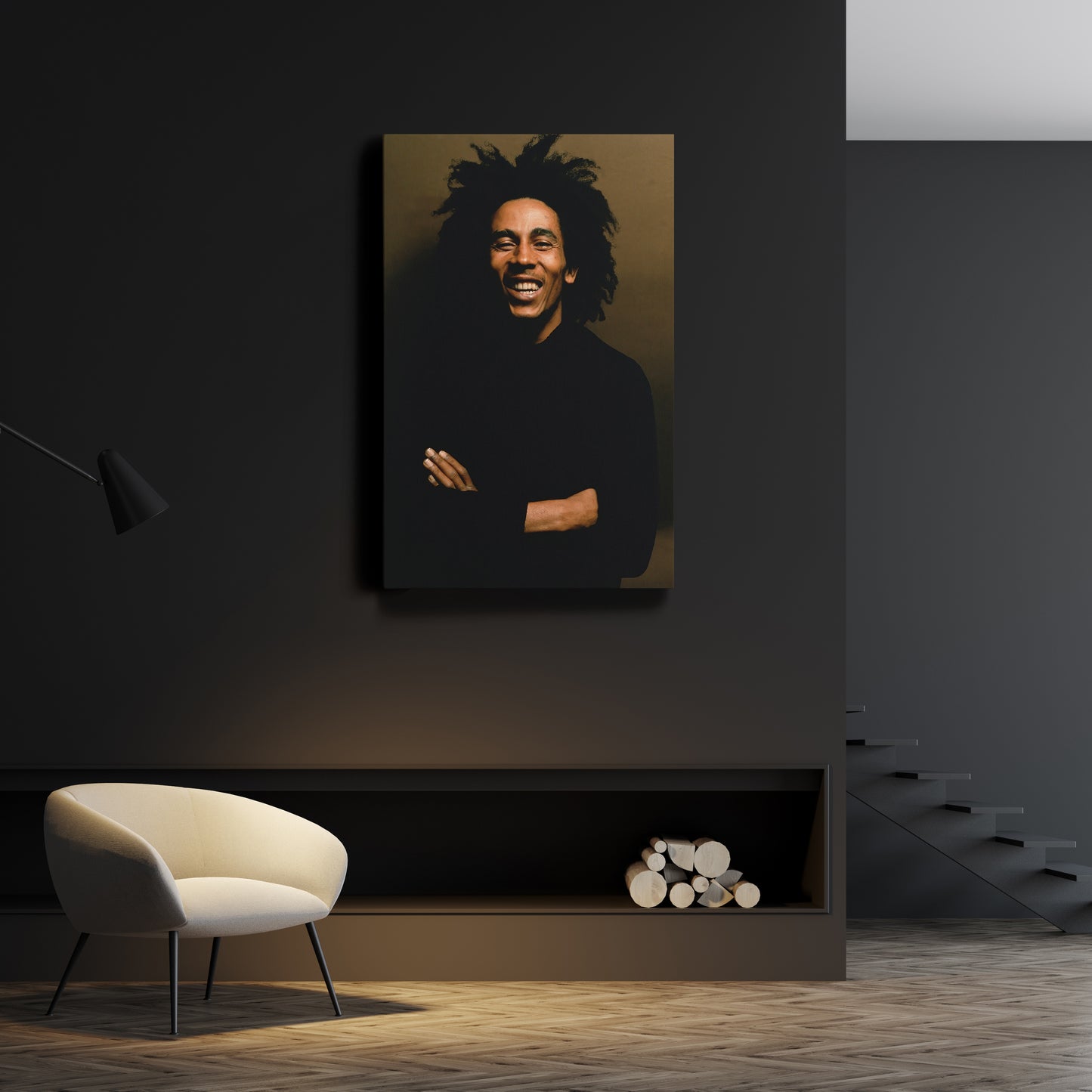 Bob Marley Canvas – Reggae Legend Wall Art for Home Decor