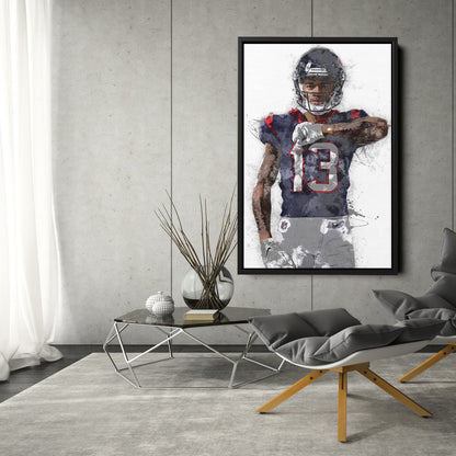 Tank Dell Canvas Art – Houston Texans Wall Decor