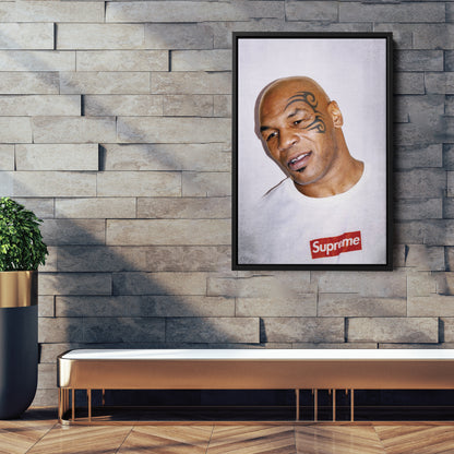 Mike Tyson Canvas – Boxing Champion Wall Art for Home Decor