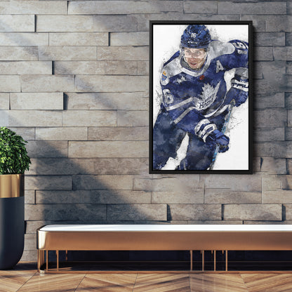 Mitch Marner Canvas Art – Toronto Maple Leafs Wall Decor