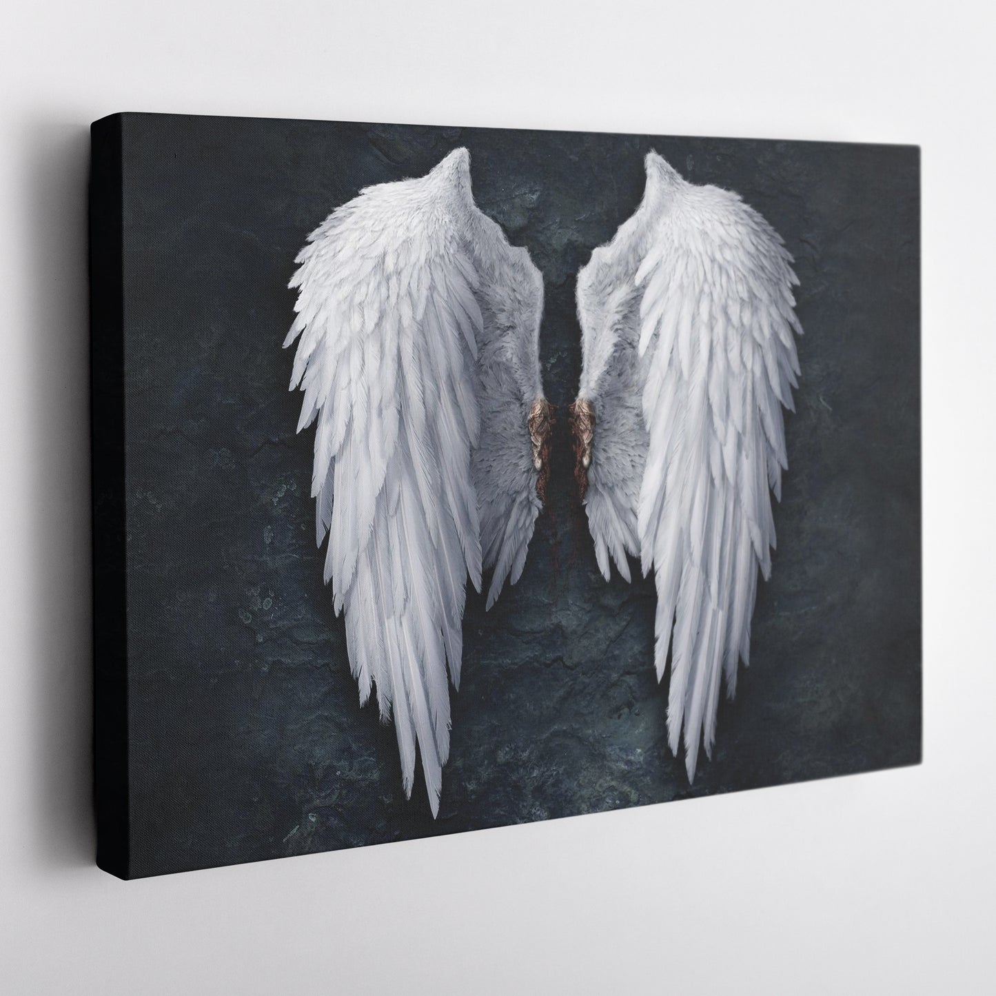 Banksy Angel Wings Canvas Wall Art Decor - Urban Street Art Poster