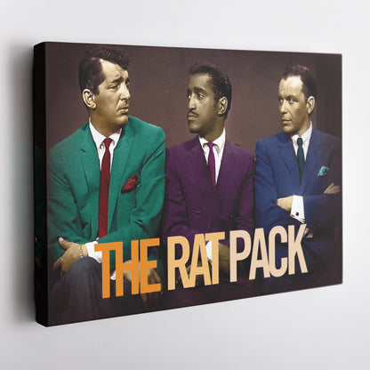 Rat Pack Canvas – Sinatra & Dean Classic Wall Art Decor