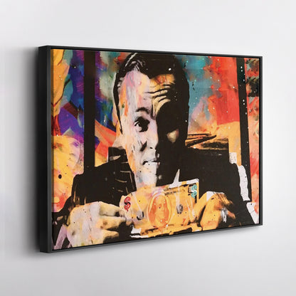 Wolf of Wall Street Canvas Art – DiCaprio Movie Decor
