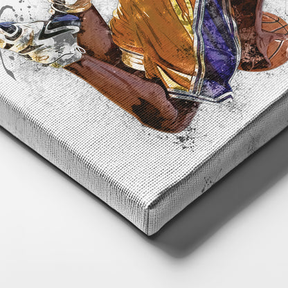 Kobe Bryant Canvas Art – Los Angeles Lakers Wall Decor