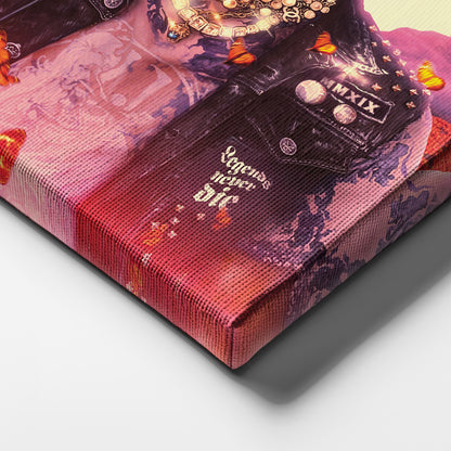 Juice WRLD Canvas – Rap Icon Wall Art for Home Decor