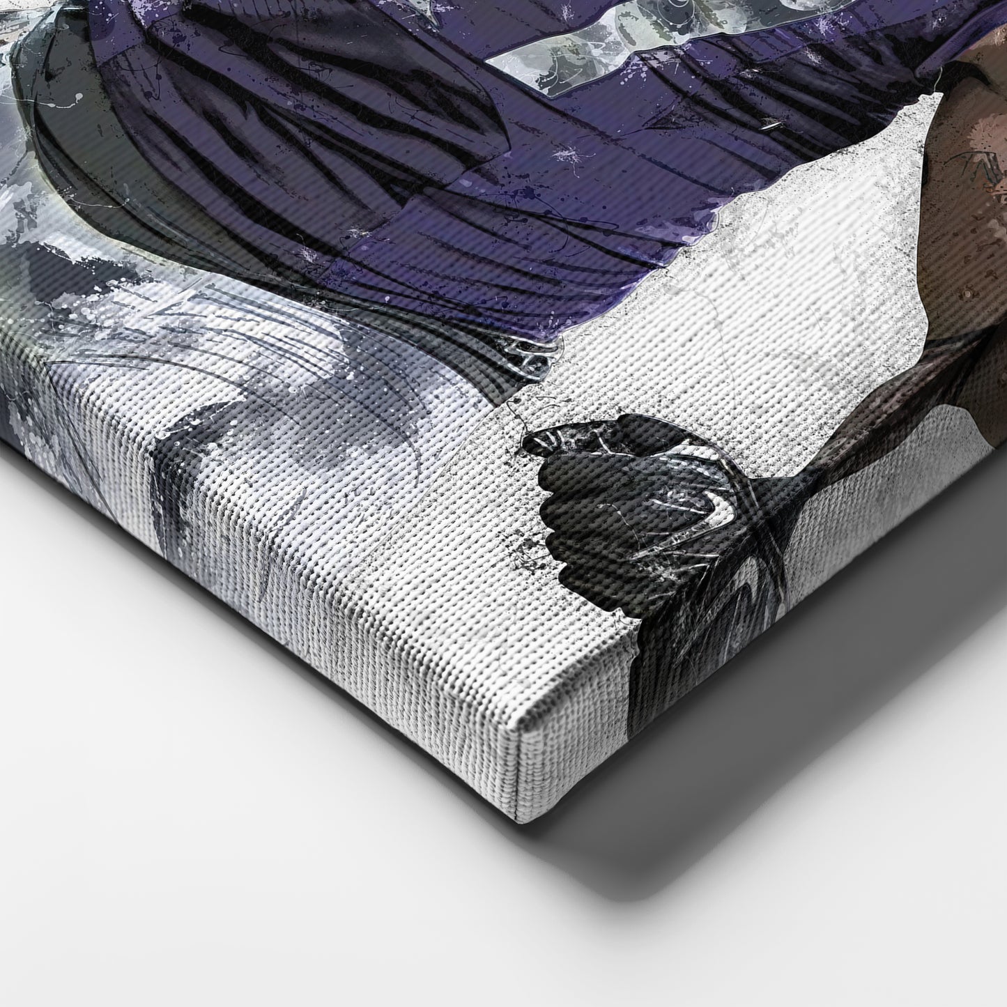 Everson Griffen Canvas Art – Minnesota Vikings Wall Decor