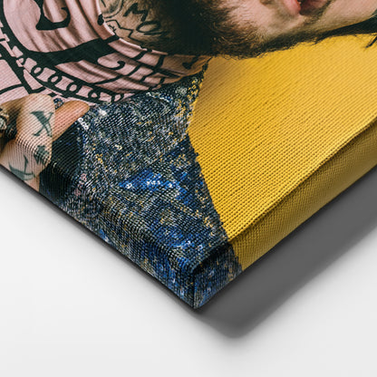 Lil Peep Canvas – Rapper Wall Art for Home or Studio Decor