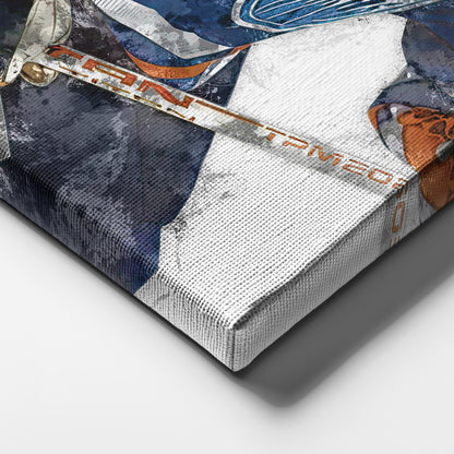 Wayne Gretzky Canvas Art – Edmonton Oilers Wall Decor