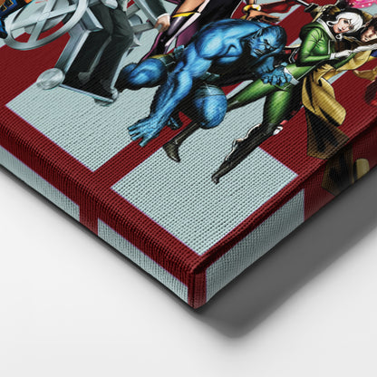 Marvel Superheroes Canvas Wall Art – Comics Print for Kids