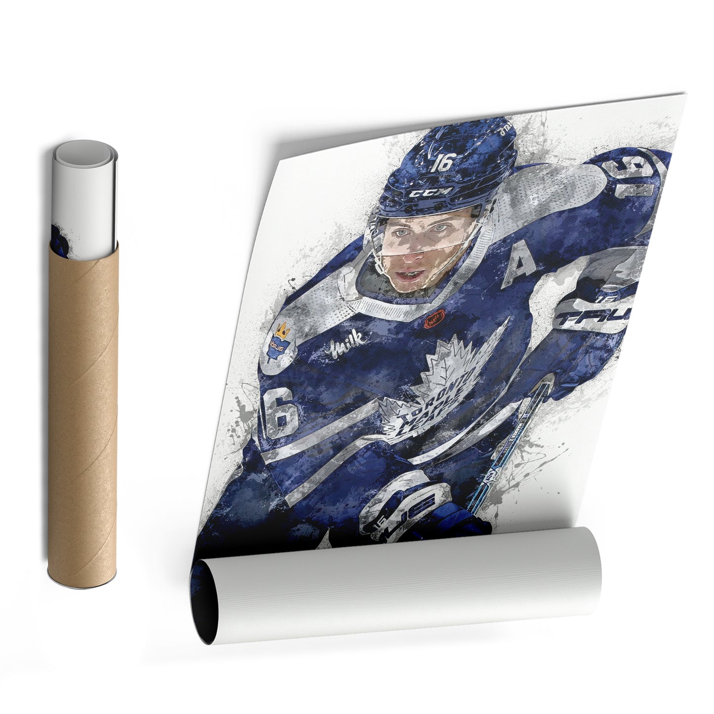 Mitch Marner Canvas Art – Toronto Maple Leafs Wall Decor
