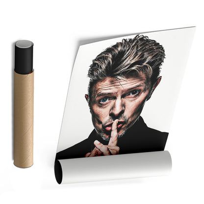 David Bowie Canvas – Rock Star Wall Art for Home Decor