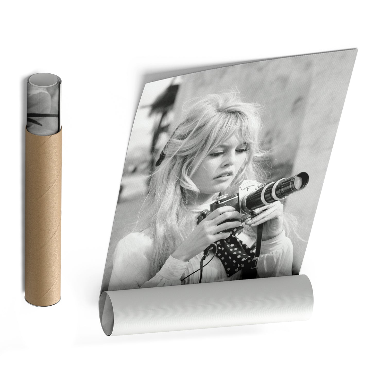 Brigitte Bardot Canvas – Viva Maria Film Scene Wall Art Decor