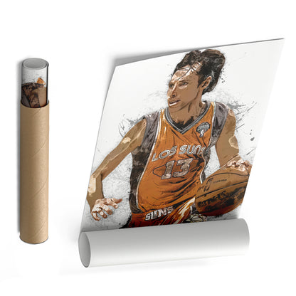Steve Nash Canvas Art – Phoenix Suns Wall Decor
