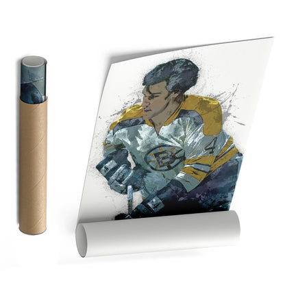 Bo Nix Canvas Art – Denver Broncos Wall Decor (Copy)