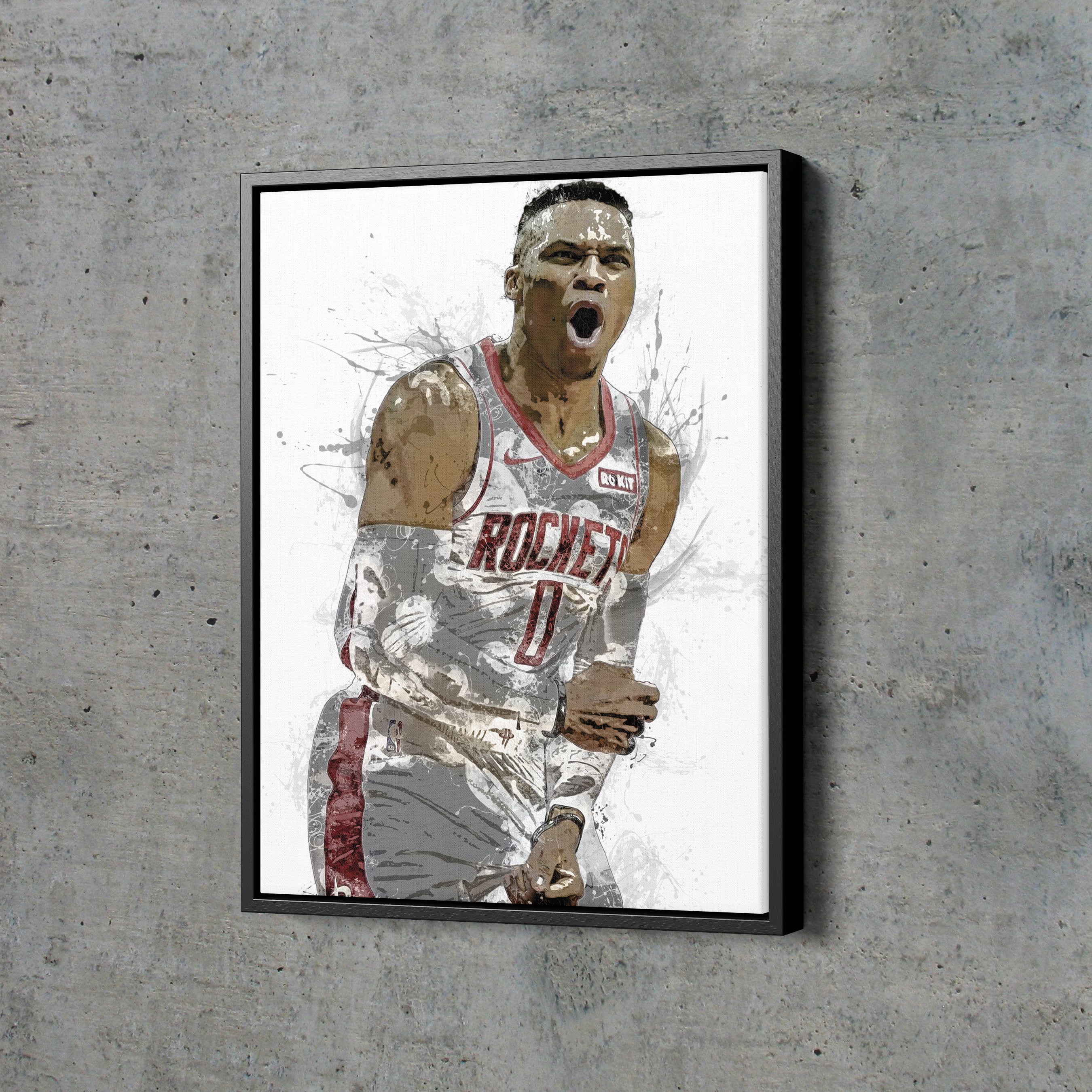 Houston Rockets Poster, Houston Rockets Print, Rockets Gift, Houston Man  Cave Art