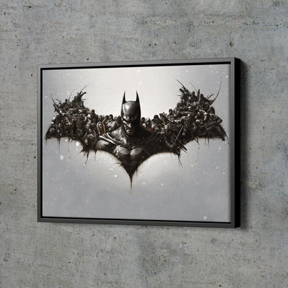 Batman fallen Enemies Poster Dc Comics Movie Hand Made Posters Canvas Print Kids Gift Wall Art  Home Decor