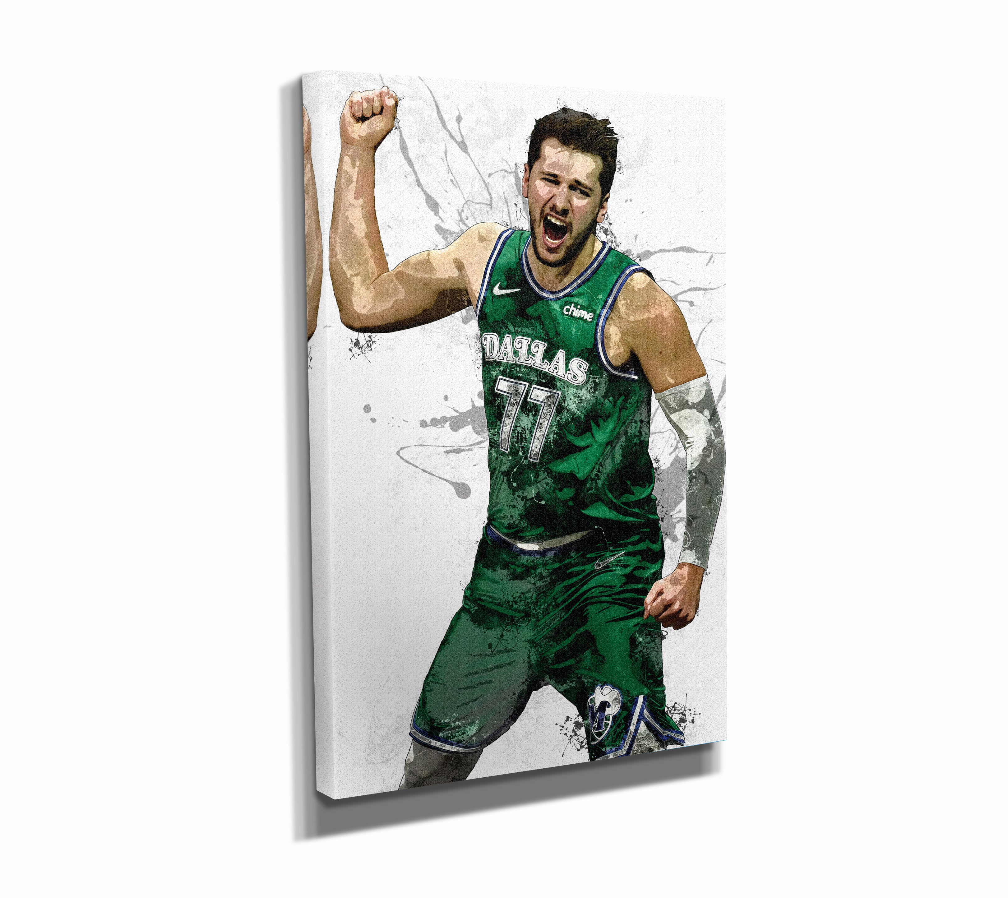 Luka Doncic Game Winning 3 Point Floater Poster Basketball Hand Made P –  CanvasBlackArt