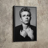 James Dean Poster Actor Hand Made Posters Canvas Print Wall Art Home Decor