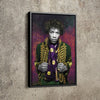 Jimi Hendrix  Poster guitarist singer  Canvas Print Wall Art Home Decor