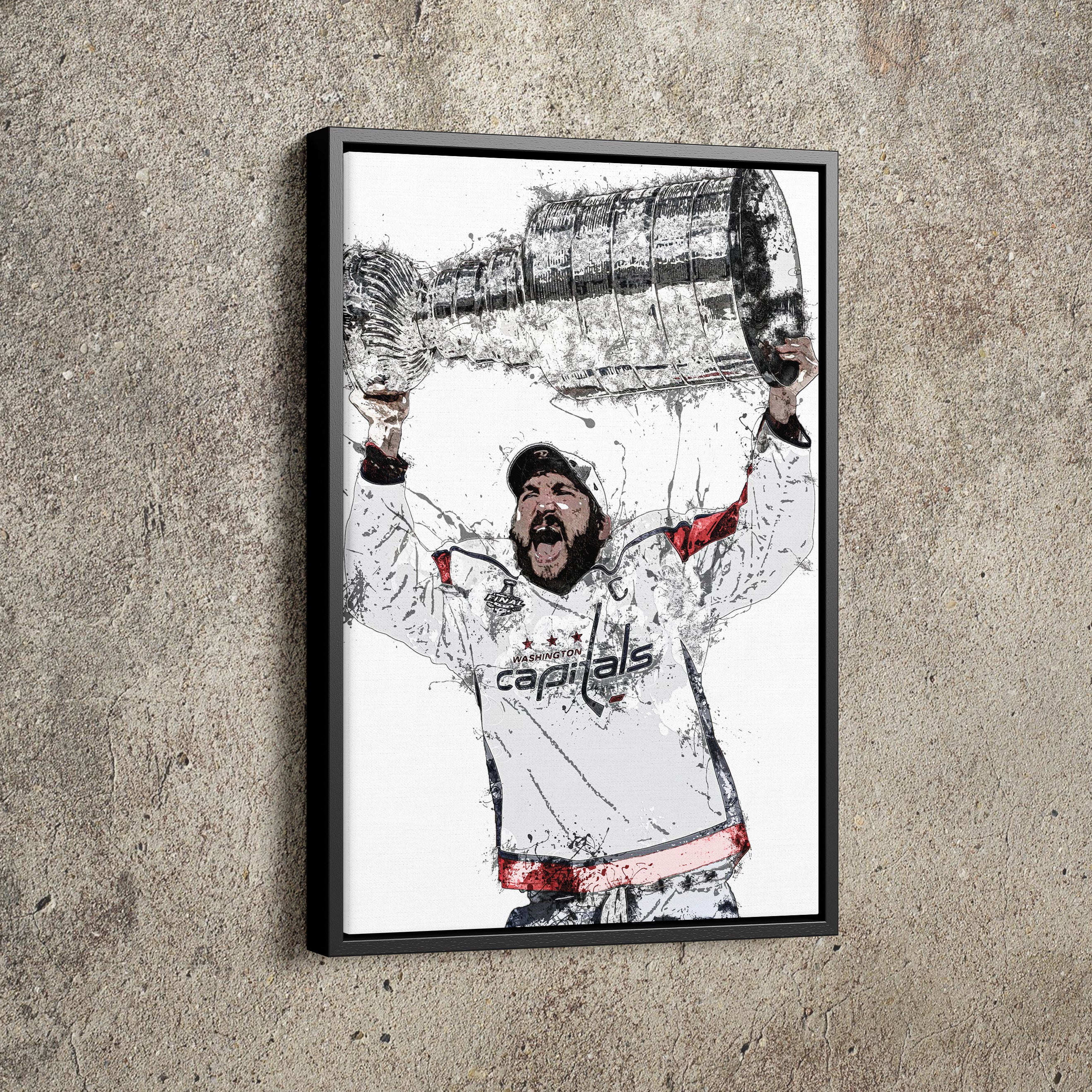 Alex Ovechkin Stanley Cup Poster