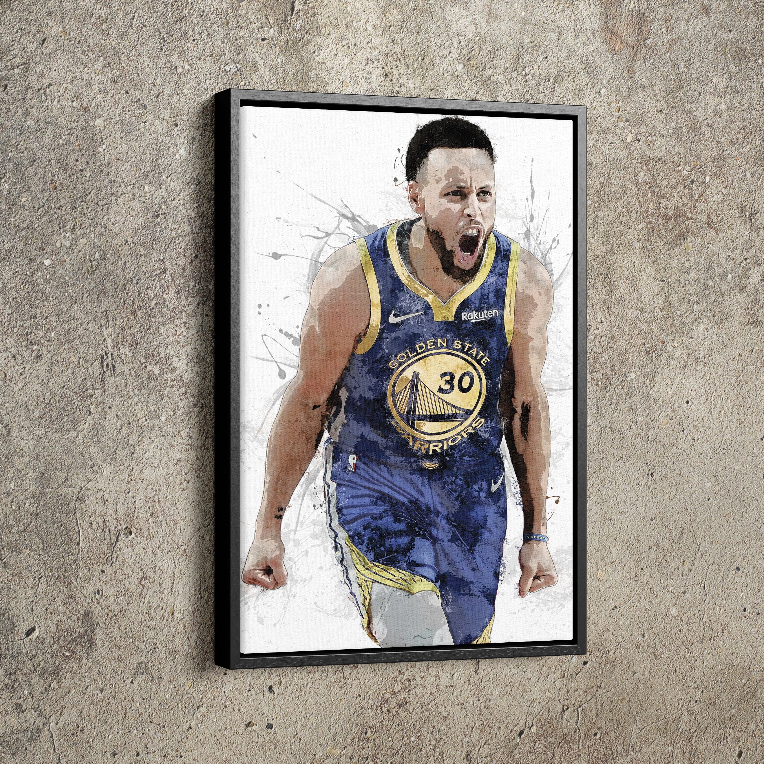 Golden State Warriors Poster Home Decor Stephen Curry Wall Art