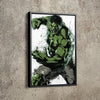 Hulk Poster Marvel Superhero Comics Painting Hand Made Posters Canvas Print Kids Wall Art Man Cave Gift Home Decor