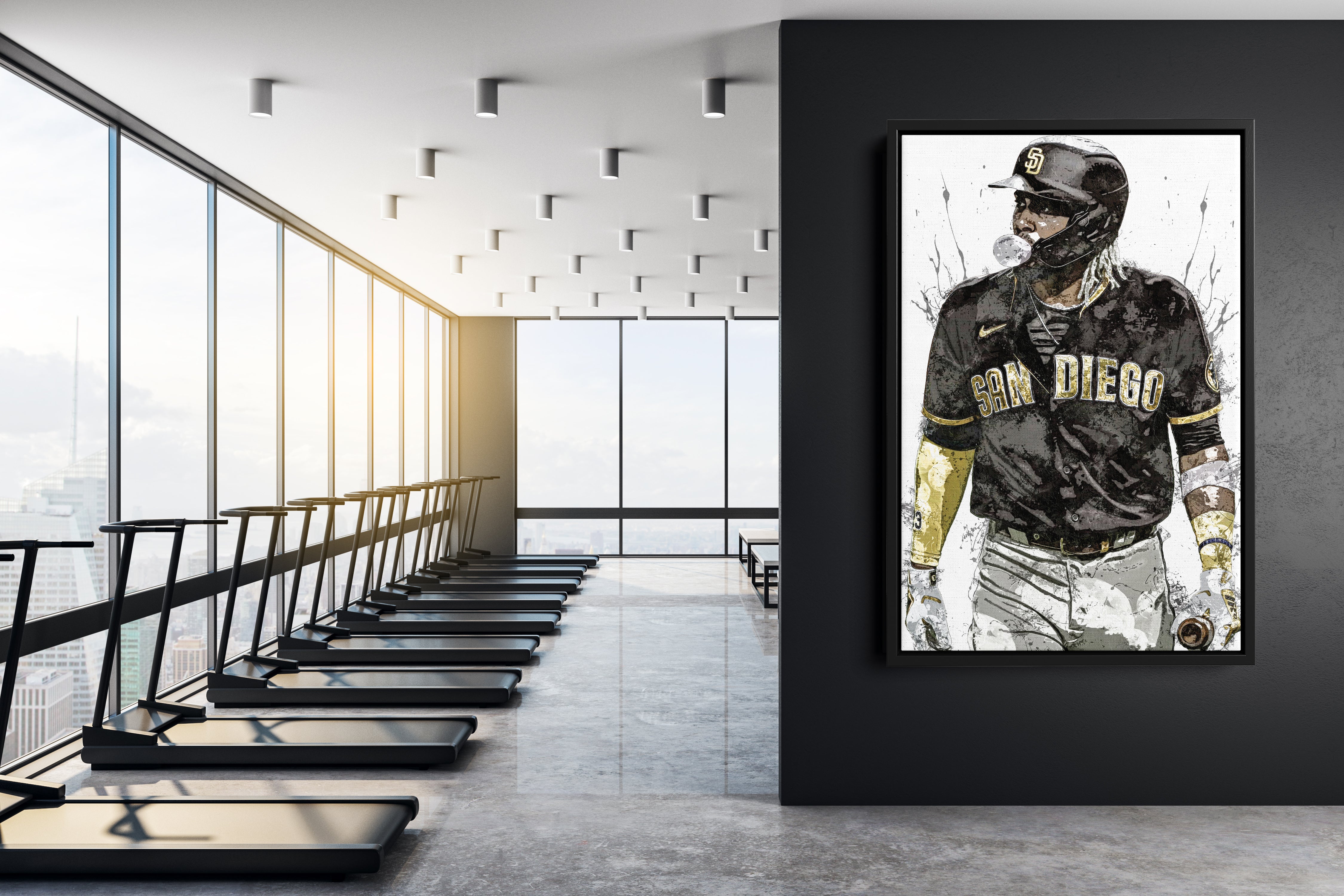 TUBALU Fernando Tatis Jr Poster Baseball Art Canvas