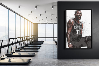 Kyrie Irving Poster Brooklyn Nets  Basketball Hand Made Posters Canvas Print Kids Wall Art Man Cave Gift Home Decor