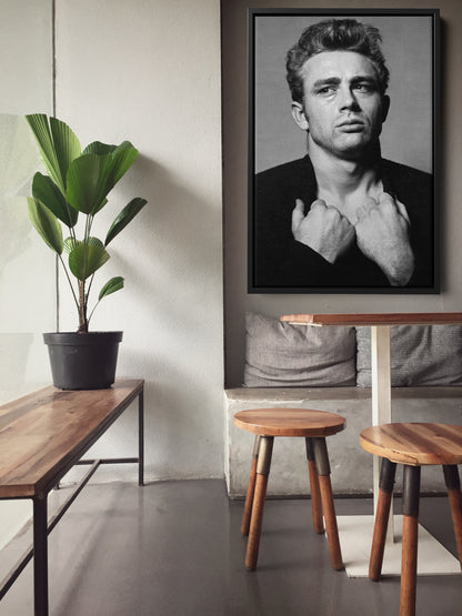 James Dean Poster Actor Hand Made Posters Canvas Print Wall Art Home Decor