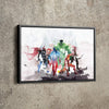 Marvel Avengers  Poster Movie Comics Watercolor Painting Hand Made Posters Canvas Print Wall Art Home Decor