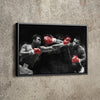 Mike Tyson vs  Muhammad Ali Poster Boxing Painting Hand Made Posters Canvas Print Wall Art Home Man Cave Gift Decor