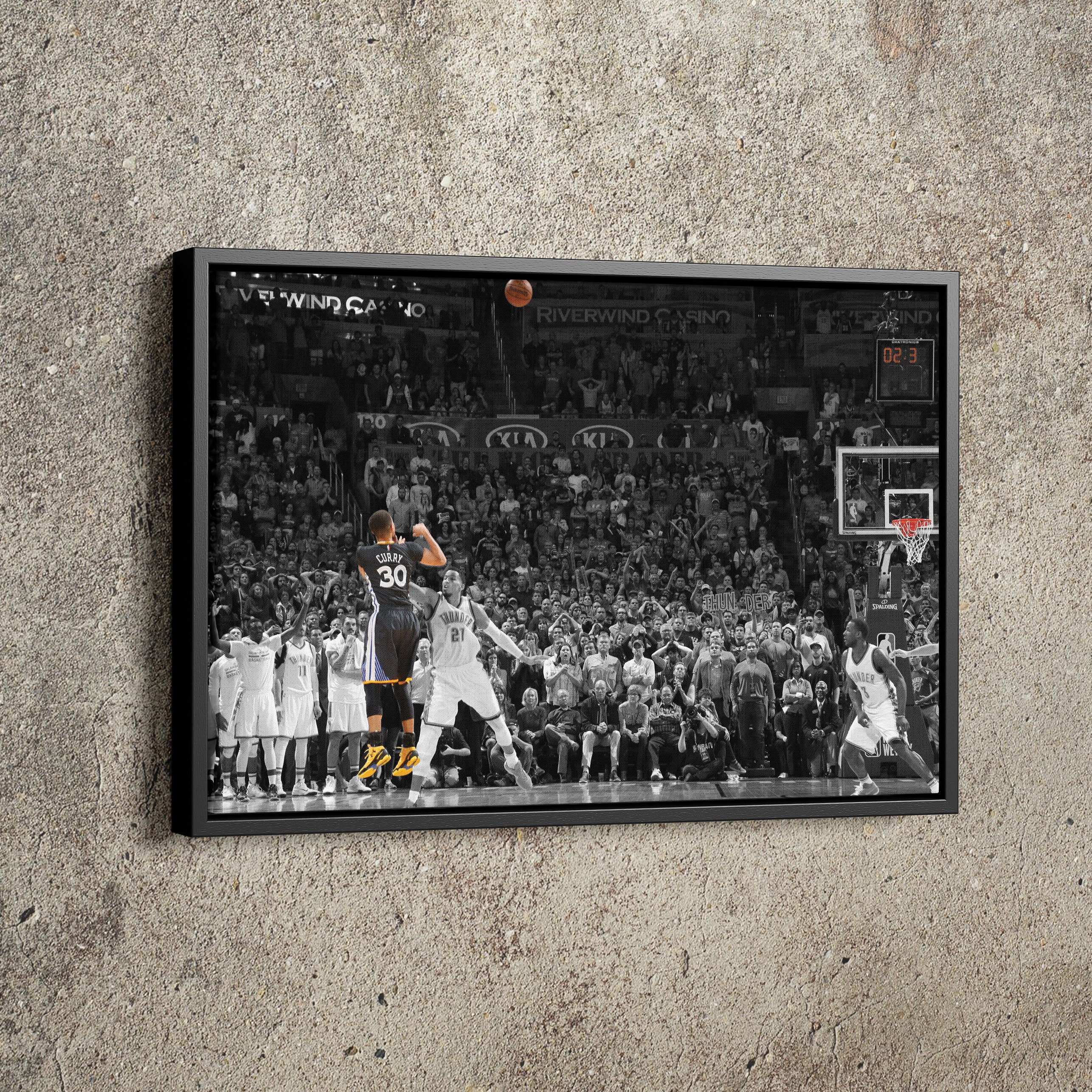 Steph Curry Poster Game 4 Golden State Warriors Basketball