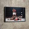 Muhammad Ali vs Sonny Liston Poster Phantom punch Hand Made Posters Canvas Print Wall Art Home Decor