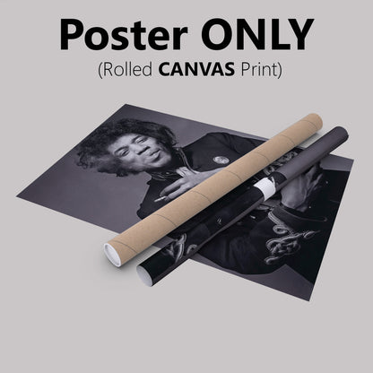 Jimi Hendrix Poster Guitarist Singer Smoking Hand Made Posters Canvas Print Wall Art Home Decor